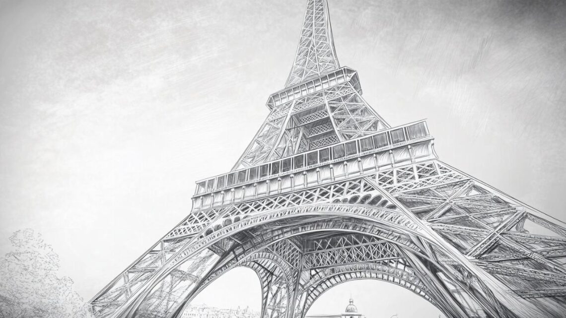 Comment dessiner la Tour Eiffel au crayon : méthode simple pour reproduire l’icône parisienne